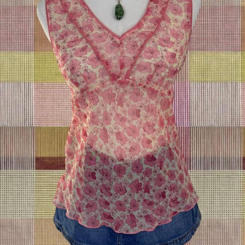Vintage 2000’s Wet Seal Tie-back Top